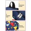 Backpack Cute Cartoon Dinosaur School Bags for Children(Navy)