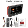 FS02C 7 inch HD Capacitive Touch Screen Car MP5 Player Supports Bluetooth Reverse&Mobile Phone Internet&Wired CarPlay + Android Auto