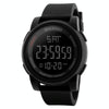 SKMEI 1257 Men Fashionable Outdoor 50m Waterproof Digital Watch Sports Wrist Watch(Black)