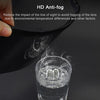 Anti-Saliva Splash Anti-Spitting Sunscreen Sunglasses Integrated Anti-Splash Shield(Black Frame Grey Lens)