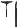 FMFXTR Aluminum Alloy Mountain Bike Extended Seat Post, Specification: 33.9x550mm (Black)