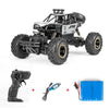 HD6241 1:16 Mountain-climbing Bigfoot Four-wheel Children Remote-controlled Off-road Vehicle Toy(Silver)