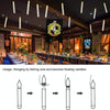LED Electronic Candle Lights Flameless Long Rod Christmas Candle, Spec:Flashing Colorful Light