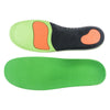 JH-209 Thicken Shock-absorbing Breathable and Comfortable Insole, Size: M 41-43(Green Orange + bk Mesh Cloth)