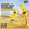 WK WDC-29 Elastic Genuine Silicone 1m PD30W Type-C to 8 Pin Fast Charging Data Cable(White)