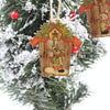 Christmas Wooden Creative House Accessories Scene Decoration(Snowman)