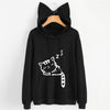 Cute Fashion Outdoor Sports Women Hoodies Sportswear, Size:S(Wine Red)