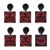 P4-32x32 RGB Full Color Emoji Picture LED Car Display Wireless Transmission Wifi Custom
