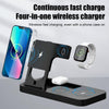 OW-02 15W 4 in 1 Phone Wireless Charger(Black)