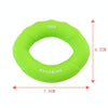 MAXSOINS MXO-7562KD Children Silicone Grip Device Olive Shape Rehabilitation Finger Grip Ring, Specification: 20LB(Blue)