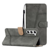For Samsung Galaxy S25 5G Skin-feel Stitching Leather Phone Case(Grey)
