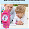 JNEW A335-21975 Children 3D Silicone Cartoon Butterfly Waterproof Quartz Watch(White)