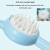 Cat Spray Massage Comb - Blue - Detangling & Cleaning