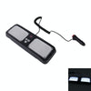 High qulaity DC 12V,9W LED Waterproof Car Sunshade White Light Warning Lights Strobe Emergency Lights Flashing Light with 12 Kinds Flash Patterns