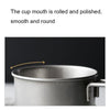 304 Stainless Steel Outdoor Picnic Camping Water Cup, Spec: Set