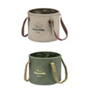 Naturehike NH20SJ040 10L PVC Outdoor Camping Foldable Water Storage Bucket (Army Green)