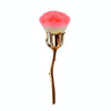 Rose Flower Makeup Brush Loose Powder Brush Beauty Tools(Red Head Rose)