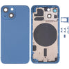iPhone 13 Mini Back Cover, Blue - SIM Tray, Side Keys & Camera Lens