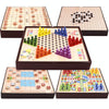 5 in 1 B Model Wooden Multifunctional Parent-Child Interactive Children Educational Chessboard Toy Set