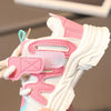 Boys And Girls Sneakers Children Pops Shoes Outdoor Casual Shoes, Size: 22(Pink)