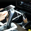 10 PCS Car Auto 5V Dual USB 2.1A/1A Cigarette Lighter Adapter for Most Phones(Gold)