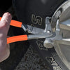 Tire Balance Weight Removal Pliers Multifunctional Hammer(Red)