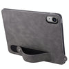 For iPad 10th Gen 10.9 2022 TPU Leather Back Tablet Case with Wristband(Grey)