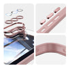 For Samsung Galaxy A16 5G 360 Holder MagSafe Acrylic Hybrid TPU Phone Case(Pink)