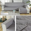 Waterproof Non-slip Pet Cushion One-piece Assemble Sofa Cover, Size:Right-240x270cm(Grey)