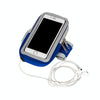 3 PCS Comfortable And Breathable Sports Arm Bag Mobile Phone Wrist Bag For 4-6.5 Inch Mobile Phone(Rose Red)