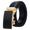 Dandali Casual Men Automatic Buckle Belt Business Soft Leather Pants Band, Length (cm): 115cm(ZD-33)