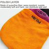 15x24cm 3 in 1 Multifunctional Car Waxing Thickened Cleaning Gloves