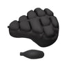 BC-203 1.0 M Size Bicycle Foldable Inflatable Airbag Cushion Seat Cover with Inflator (Black)