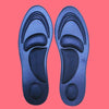 One Pair 4D Sport Sponge Soft Insole High Heel Shoe Pad Pain Relief Insert Cushion Pad for Woman(Dark Blue)