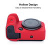 For Canon EOS R7 Soft Silicone Protective Case (Red)