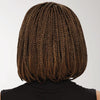 B2622 Full Top Synthetic Headgear Braid Wig(Brown)