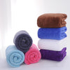 70x140cm Nano Thickened Large Bath Towel Hairdresser Beauty Salon Adult With Soft Absorbent Towel(Dark Purple)