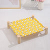 Washable Pet Bed Nest, Small Yellow Duck, 47x52cm, For Pets up to 12.5kg