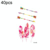 40 PCS Waterproof Small Fresh Tattoo Stickers(RC-448)