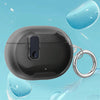 For Apple Beats Studio Buds / Buds+ Clear Electroplated Acrylic Headset Protective Case(Black)