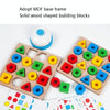 Geometric Figures Matching Blocks Children Puzzle Toy For Double
