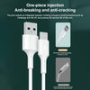 WK WDC-136 USB to 8 Pin 3A Fast Charing Data Cable(Black)