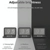 SY-118 15W Foldable Mirror Surface Perpetual Desk Calendar Clock Wireless Charger with Alarm Clock & Three-level Brightness Adjustable Function(Black)