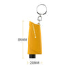 Car Safety Hammer Escapes Trapped Window Broken Device(Black)