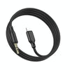 Borofone BL18 AUX Silicone Audio Cable, 3.5mm to 8 Pin Cable(White)