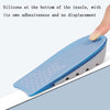 Half-Size Inner Heightening Pads Soft And Comfortable Invisible Shock Absorption Increased Insoles, Size: 1.5cm(Blue)