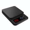 Household Hand-Pushed Coffee Scale USB-Powered Smart Kitchen Scale With Timing, Specification: 5kg/0.1g