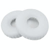 2pcs For JBL E40BT / T450 Headphones Imitation Leather + Foam Soft Earphone Protective Cover Earmuffs(White)