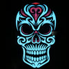 Halloween Voice Control Cool LED Light Luminous Glowing Flash Cosplay Face Mask Party Supplies