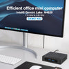 GXMO N42 Windows 11 Intel Gemini Lake N4020C Mini PC NVME SSD WiFi Mini Desktop Computer, Specification:6GB+64GB(Black)